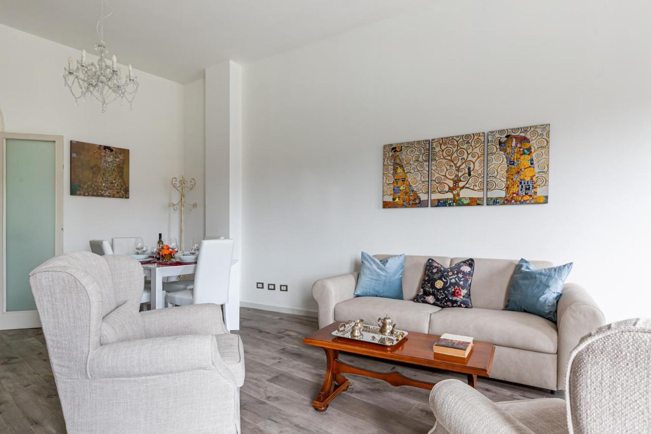 Lungarno Elegant Apartment With Panoramic Balcony 比萨 外观 照片